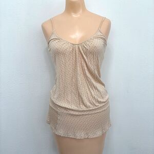 Y2K Cottagecore Fairy Womens Camisole XS Boho Earthy Granola Soft Girl Indie